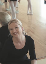 Ballettmeisterin Marion Wissig
